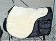 Australian fleece saddle pad with pockets
