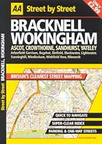 AA Street by Street Bracknell, Wokingham