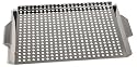 Outset QS71 Stainless Steel Large 17" x 11" Grill Grid with Handles