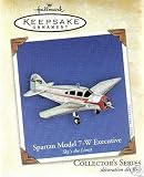 Spartan Model 7W Executive AUTOGRAPHED by the artist sky's the Limit 2004 hallmark ornament