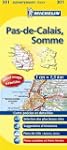 Carte DPARTEMENTS Pas-de-Calais, Somme