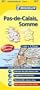 Carte DPARTEMENTS Pas-de-Calais, Somme