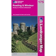 Reading and Windsor, Henley-on-Thames and Bracknell (Landranger Maps)