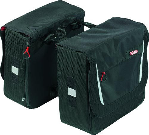 ABUS Pannier Bag Onyx Pick-Up ST 550, Black, 34 x 14.5 x 33 cm