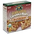 Nature's Path Organic Granola Bars, Chewy Cranberry Ginger, 5-Count Boxes (Pack of 6)