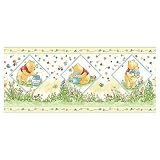 Classic Pooh™ and the Hunny Pot Wallpaper Border- Yellow
