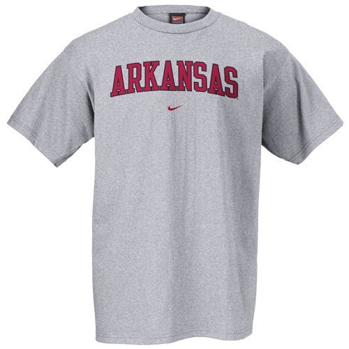 Nike Arkansas Razorbacks Ash Classic College T-shirt