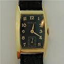 Vintage/Antique watch: Man's Hamilton Watch 14K Solid Gold - Manual Wind Movement - 1940's