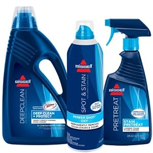 BISSELL Deep Clean Formula Kit for Full Size Machine Cleaning, 1032