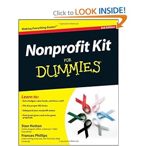 Nonprofit Kit For Dummies by Stan Hutton and Frances Phillips