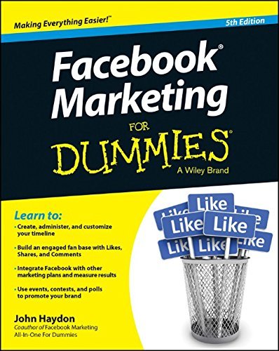Facebook Marketing For Dummies by John Haydon (20-Jan-2015) Paperback