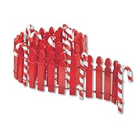 Department 56 Original Snow Village 24-Inch Candy Cane Fence