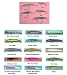 Challenger Minnow Series Lures Color: Rainbow Metallic (#071); Size: Minnow - 4 1/2