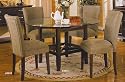 TABLE WITH 4 PARSON CHAIRS NEW