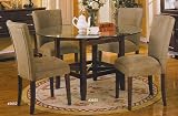 TABLE WITH 4 PARSON CHAIRS NEW