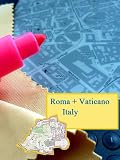 Map of Rome (+Vaticano), Italy (Maps of Italy)