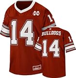 Mississippi State Bulldogs Youth Maroon Stadium Football Jersey
