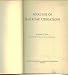 Analysis Of Railroad Operations, By Joseph L. White