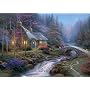 Gibsons puzzle - Thomas Kincade; Twilight Cottage 1000 pieces