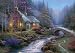 Gibsons puzzle - Thomas Kincade; Twilight Cottage 1000 pieces