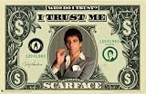 Scarface (Pacino Money) Movie Poster Print - 16