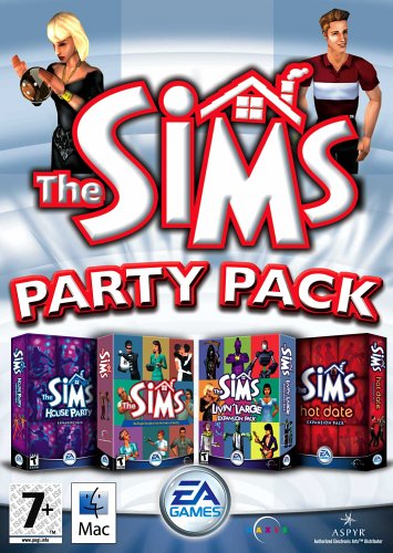 Childrens Toyshop  Video Games : The Sims: Party Pack (Mac/DVD)