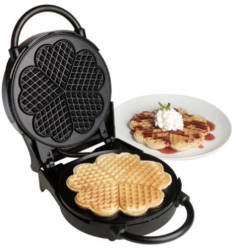 VillaWare V3100 Classic Waffler Heart Shaped