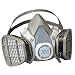 3M Half Facepiece Disposable Respirator Assembly 5201, Organic Vapor Respiratory Protection, Medium(Pack of 1)