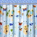 Olive Kids Pirates! Coordinating Kids Shower Curtain