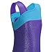 One-piece Color Blocking Shoulder Strap Dancing Athletic Leotard for Little Girl