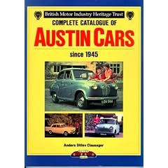 Complete Catalogue of Austin Cars from 1945