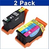 BLK+COLOR SERIES 21 INK CARTRIDGE Compatible with DELL V313W INKJET