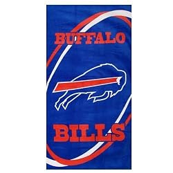 Buffalo Bills Fiber Reactive Pool/Beach/Bath Towel (Team Color)