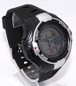 Mens Digital LCD Chronograph Sports Watch - Gift Boxed - Multi Functional- 15-22cm Strap - 3ATM (a) Mens Digital LCD Chronograph Sports Watch - Gift Boxed - Multi Functional- 15-22cm Strap - 3ATM (a)
