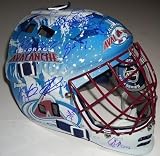 2011-12 COLORADO AVALANCHE team signed GOALIE MASK COA - Autographed NHL Helmets and Masks