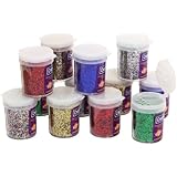 Glitter Assortment 12 - 3/4 0z. Bottles