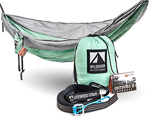Outpost Camping Hammock With Adjustable LiteSpeed Cinch Buckle Suspension System