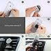 Spinido [The Smallest] Strong Magnetic Air Vent Car Mount Holder for iPhone X/8plus/8/7 plus/7/Samsung S8 and All Smartphones/GPS (Round-Grey)