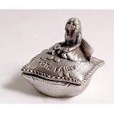Small Pewter My Little Tooth Fairy box - suitable for a girl