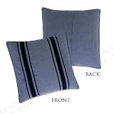 Nautica Seagrove Decorator Stuffette Pillow- Navy