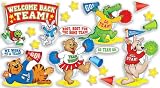 Scholastic Teacher's Friend Welcome Back Team! Bulletin Board (TF3142)