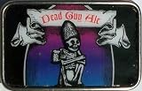Hand Made Vintage Style DEAD GUY ALE Beer Can Belt Buckle