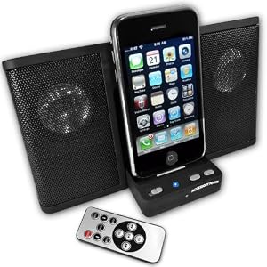 GoGroove AudioFlip Portable Music Docking System with Full Functional Remote for ALL Apple iPhone / iPod / Touch / Nano / Classic