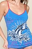 Panther Ed Hardy KATE Cami with Shelf Bra