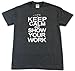A+ Images, Inc. Keep Calm and Show Your Work Ladies Printed T-Shirt