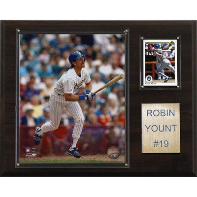 MLB Milwaukee Brewers Robin Yount Player Plaque