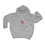 University of Oklahoma Sooners - Kids Grey Classic Interlocking OU Hooded Sweatshirt