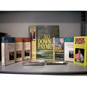 Carlton H. Sheets — How to Buy Your First Home Investment Property with NO DOWN PAYMENT — Notebook Binder w/ Information Package, 12 CD Audio Course, 6 VHS, Envelope with Special Letter from Carlton Sheets and Creative Options Grid — NEW and Individually Factory Sealed [VHS--Attention Renters, How to Get Cash at Closing, How to Triple Your Profits, NO Down Payment, Quick Start]