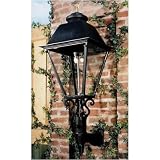 Gas Light America GL3000 Cast Aluminum Natural Gas Light With Dual Inverted Mantle Burner On Wall Mount