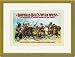Gold Framed/Matted Print 17x23, Buffalo Bill: Wild Rivalries of Savage, Barbarous and...